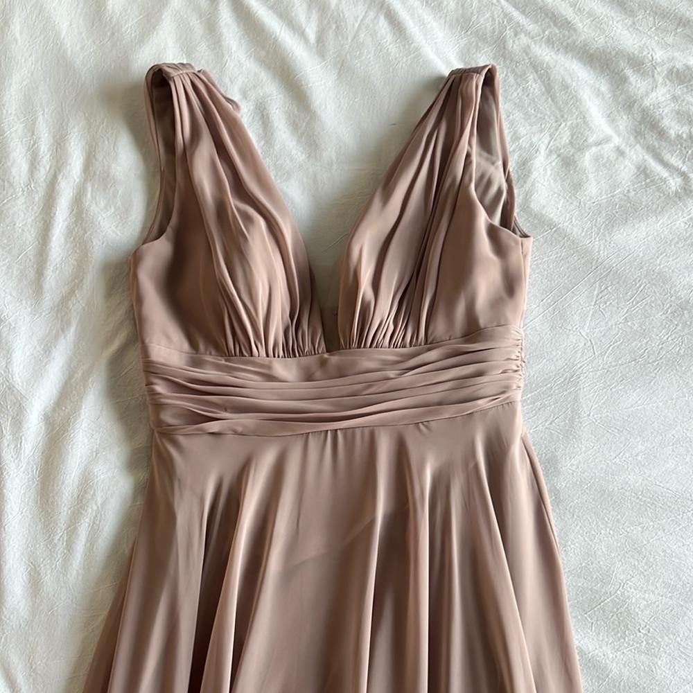Blush Bridesmaid Dress